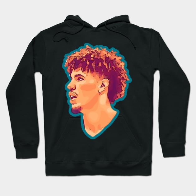 LaMelo Ball Side View Hoodie by Playful Creatives